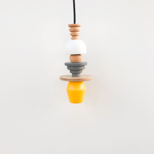 Load image into Gallery viewer, מנורת חוליות צהוב
